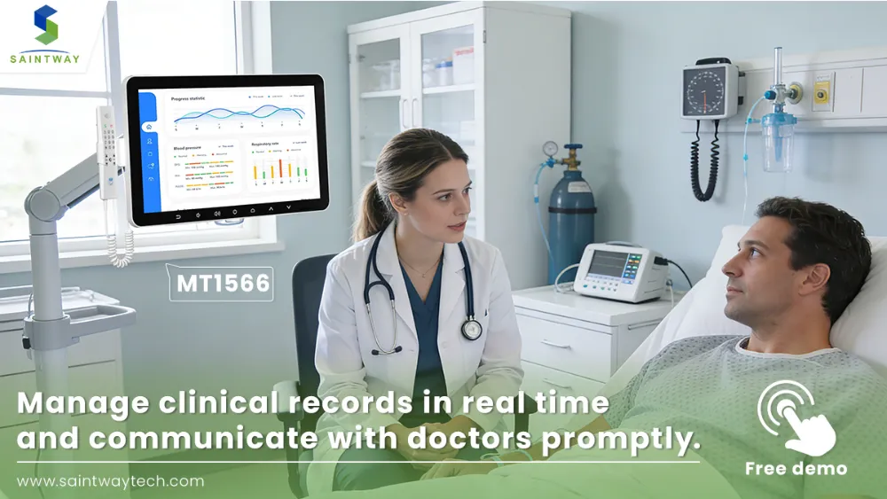 MT1566 Hospital bedside infotainment system